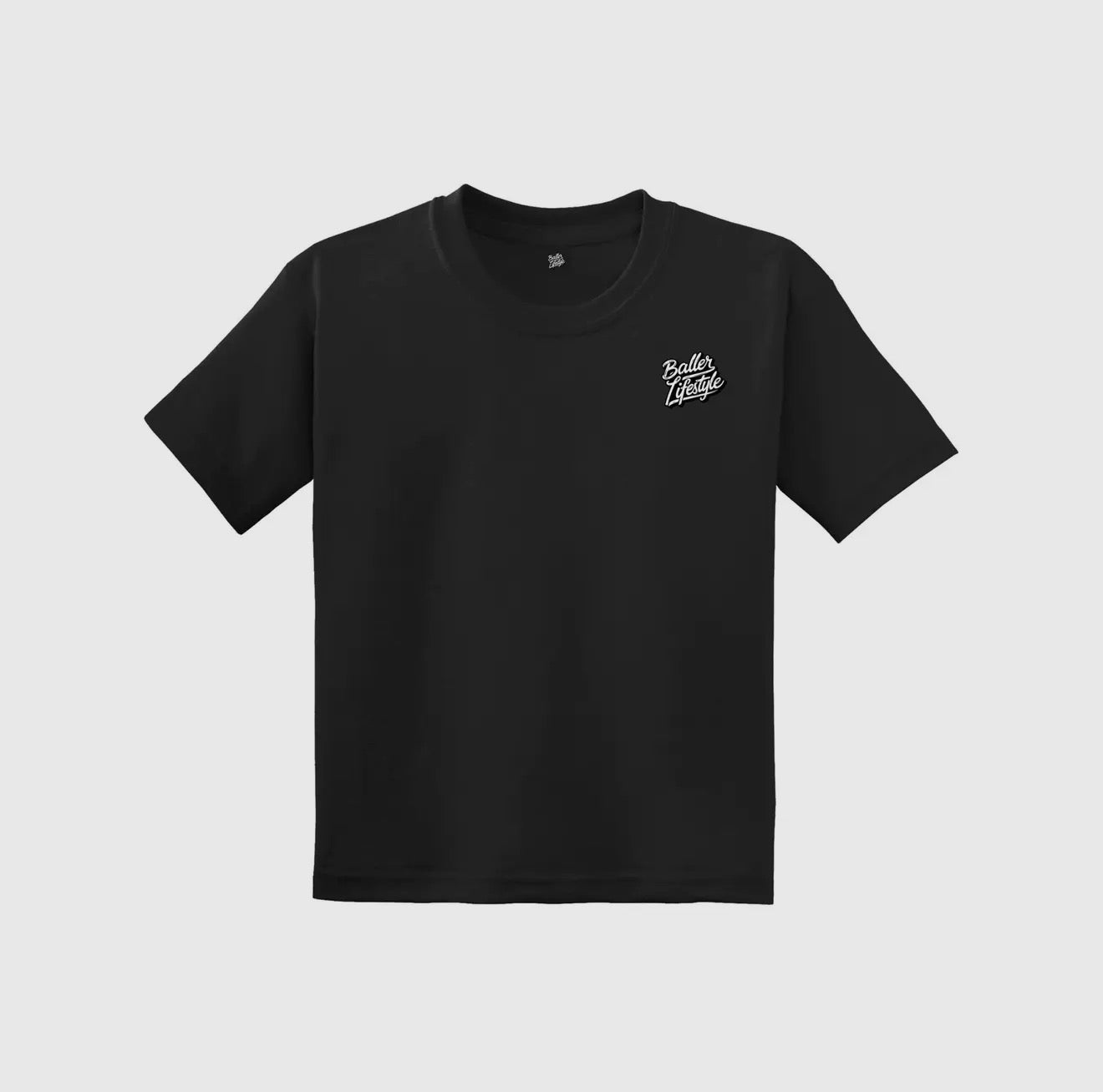 Baller Lifestyle Baseball Drip American Flag Youth T-Shirt