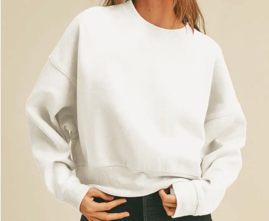 Adult Christmas Sweatshirt with Sequin Patch+ Bows