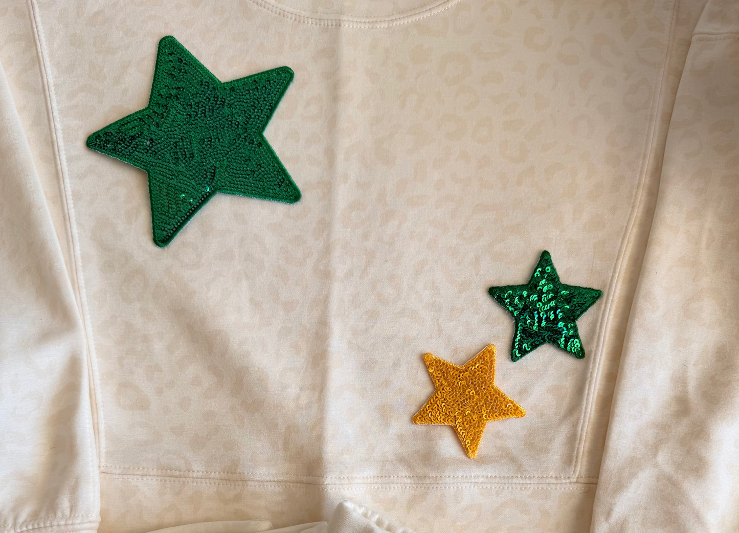 Eagles Pullover Pant Set Leopard