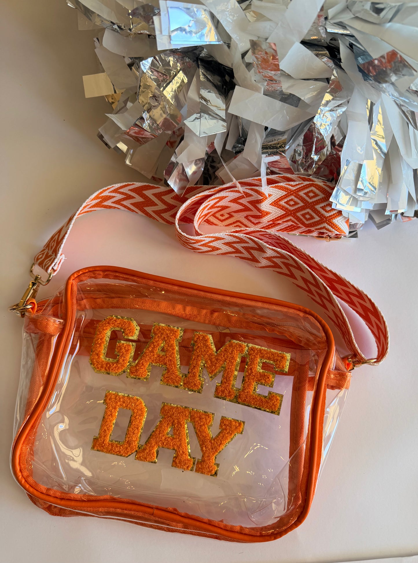 Celina Game Day Clear Crossbody Bag