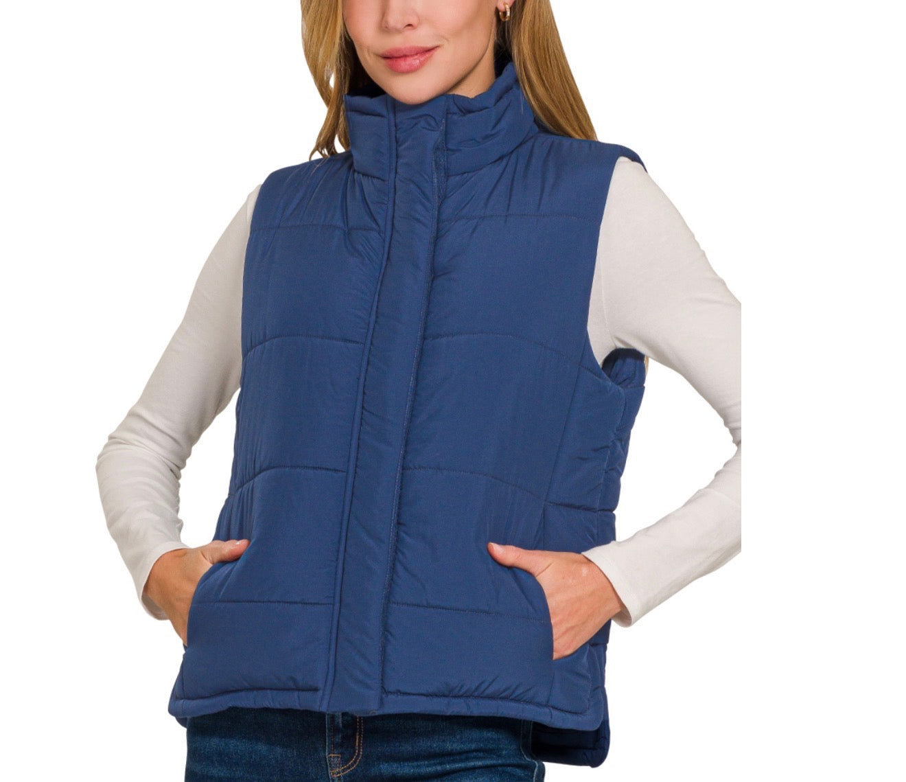 Quilted Puffer Vest