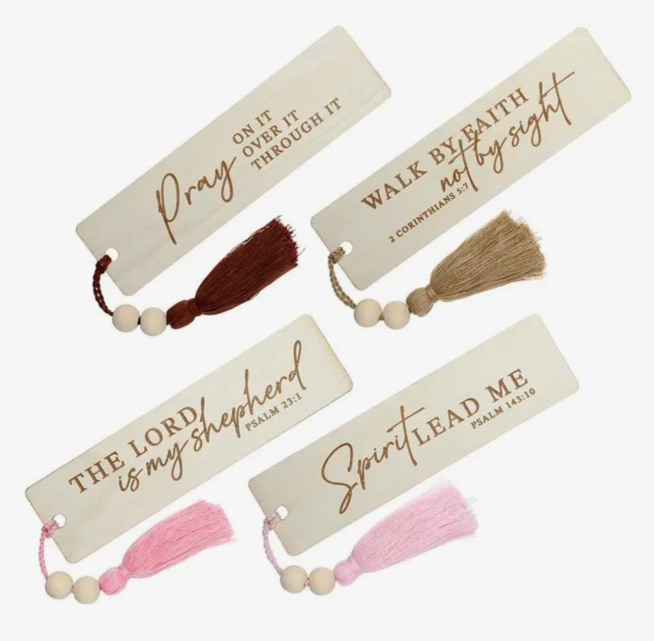 Wood Faith Bookmarks