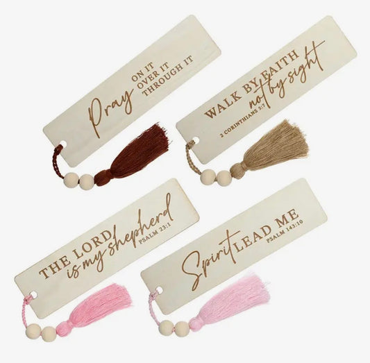 Wood Faith Bookmarks