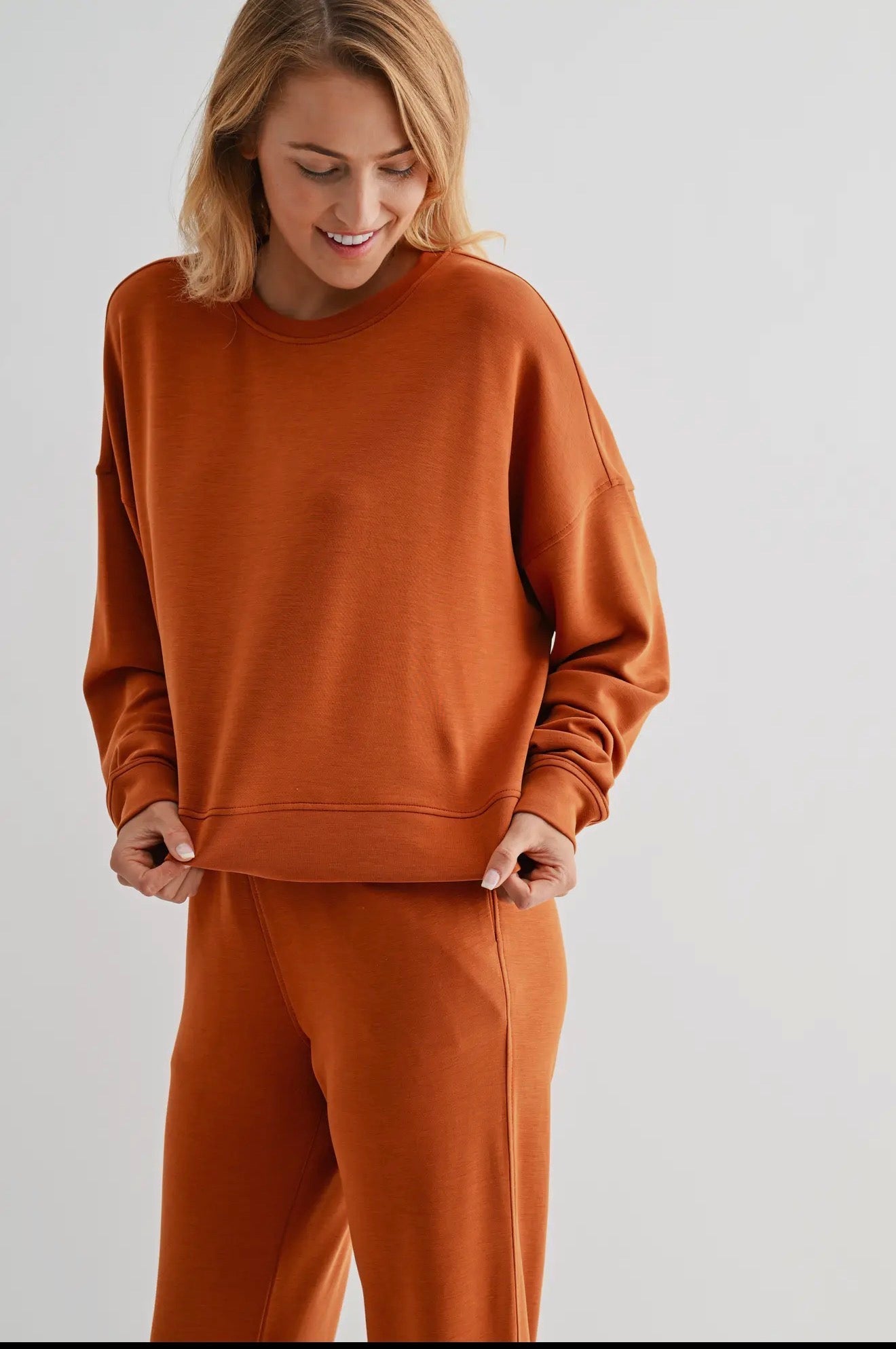 Woman's Sweatshirt with John 3:16 Patch