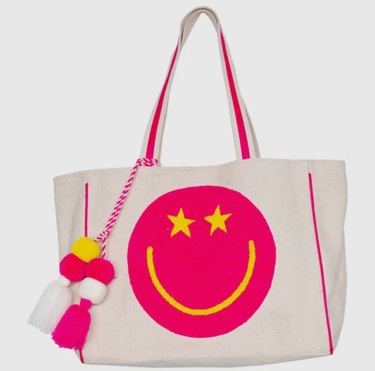 Happy Face Tote Bag