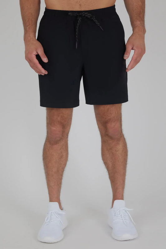 Men's Black Performance Shorts