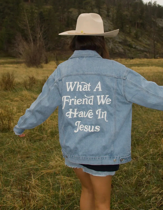 Woman's What A Friend Jean Jacket
