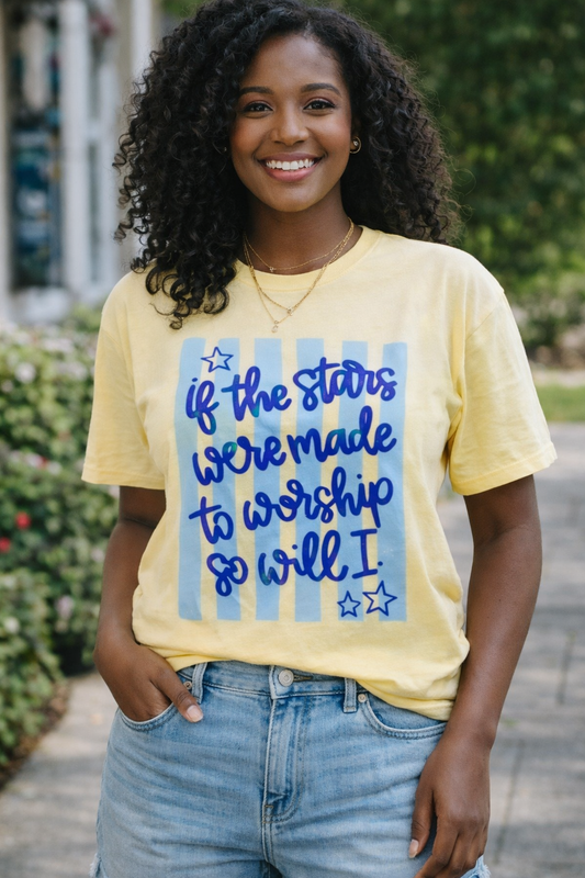 Woman's, If the Stars Worship Tee