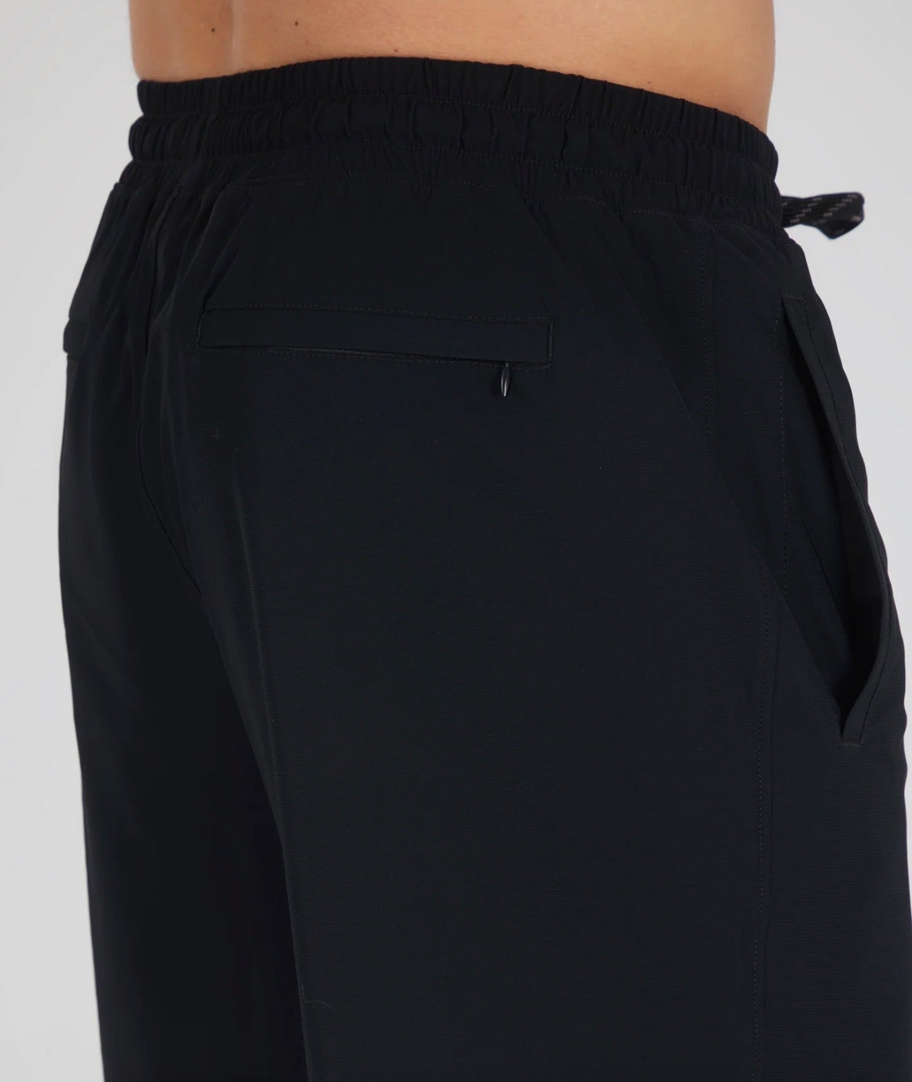 Men's Black Performance Shorts