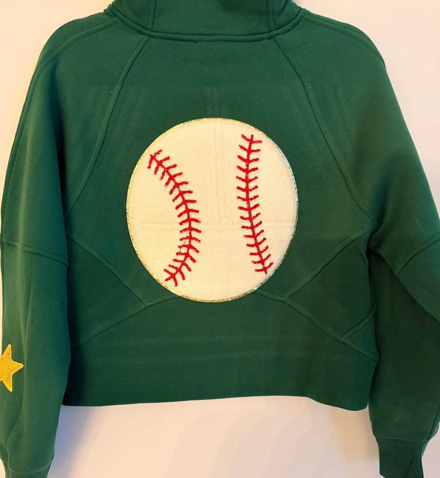 Woman's Bears Half Zip w/ # and Star