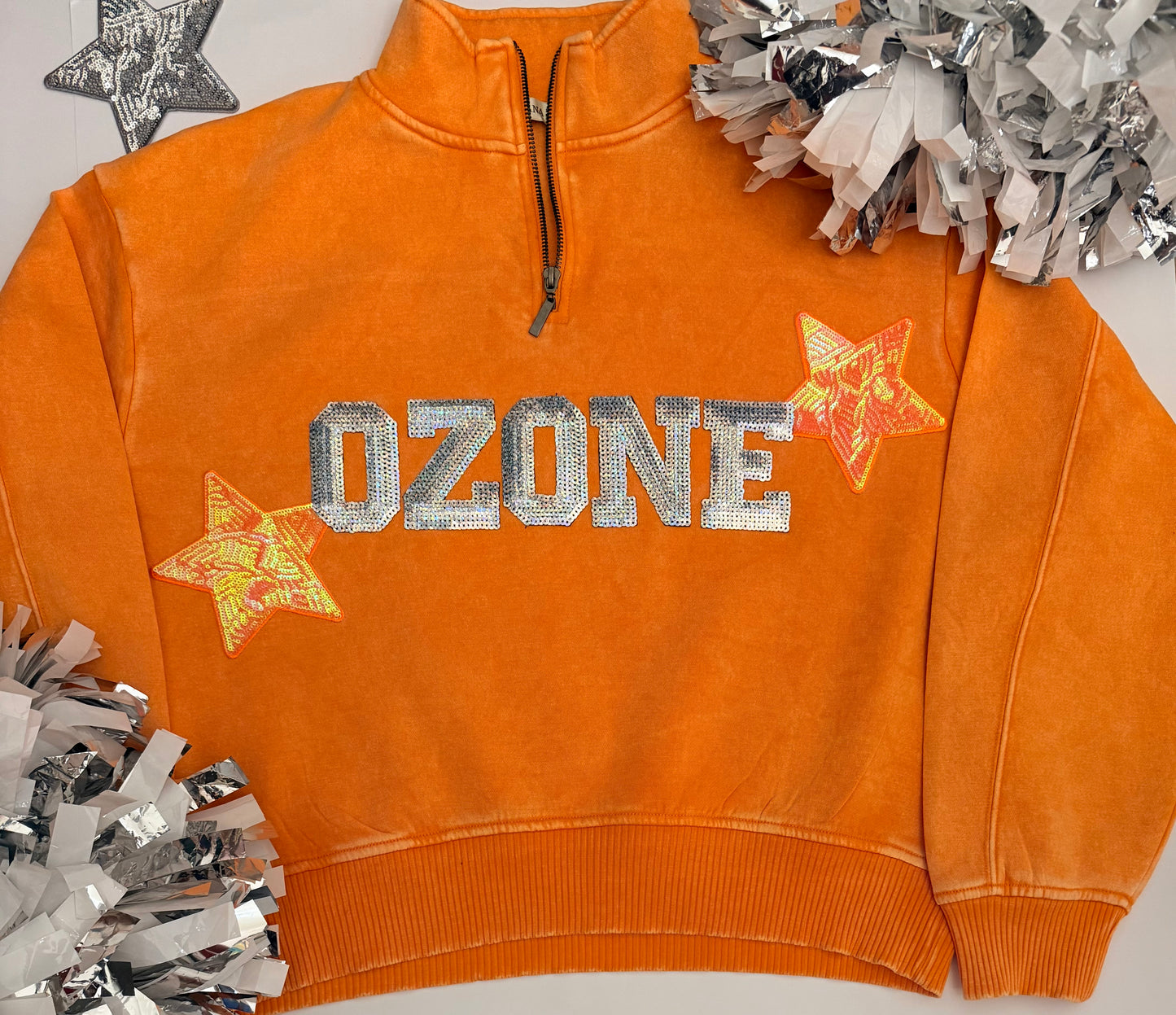 Team Half Zip Pullover w/ 2 Stars