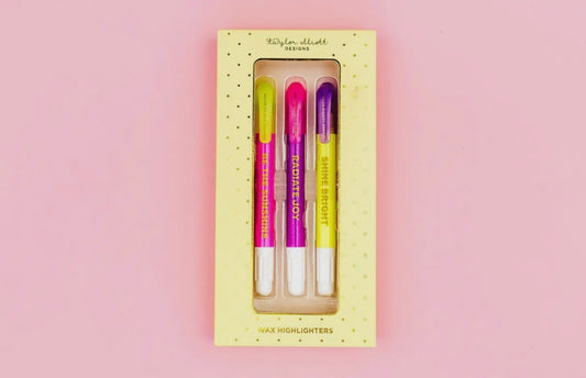 Taylor Elliott Shine Bright Wax Highlighter Set