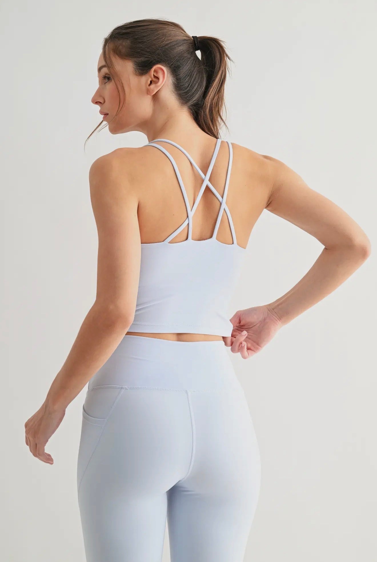 Woman's Active Tank w/ Built in Sports Bra