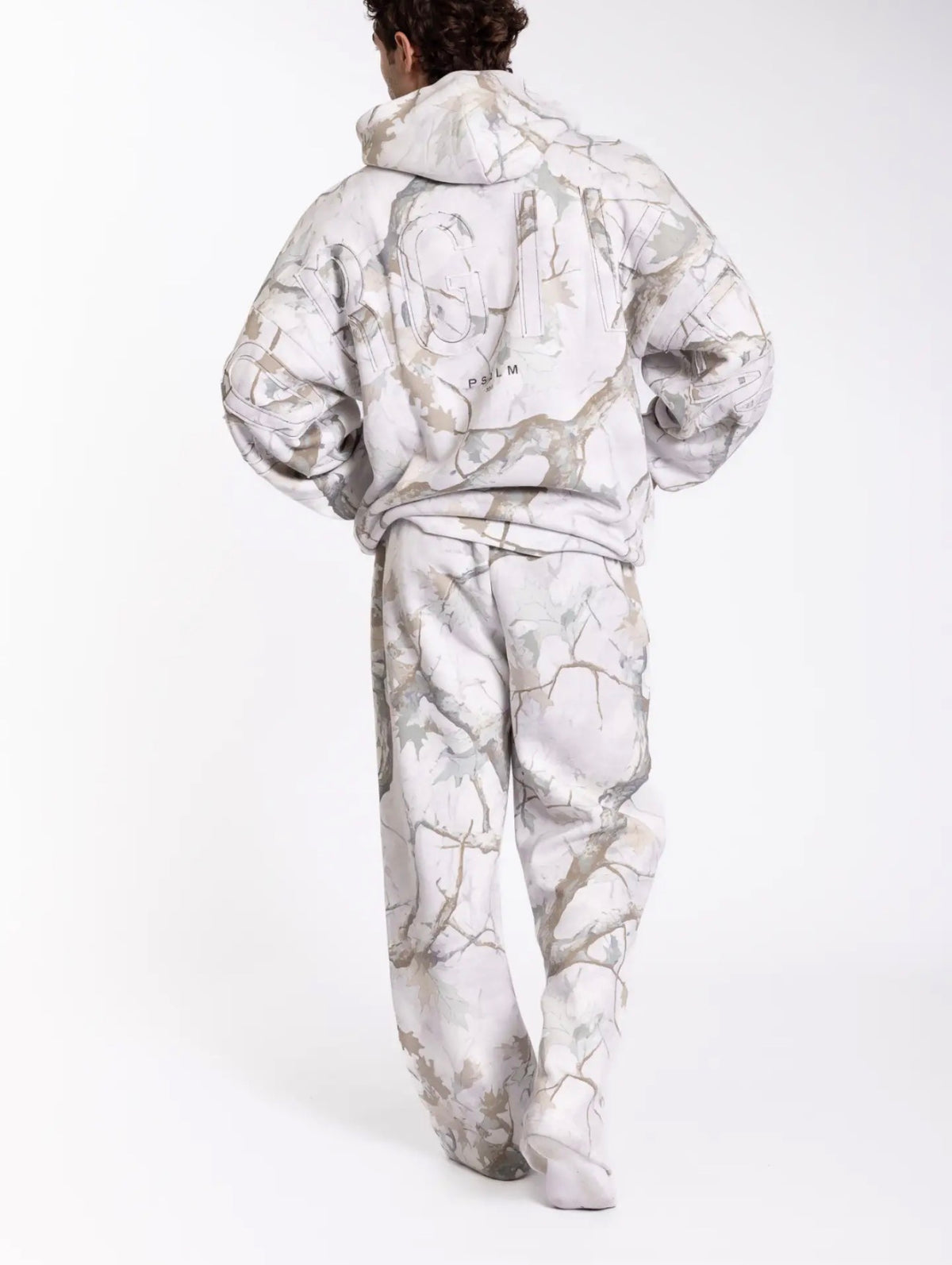 Unisex Kingdom Patchwork Hoodie-Forgiven Light Camo