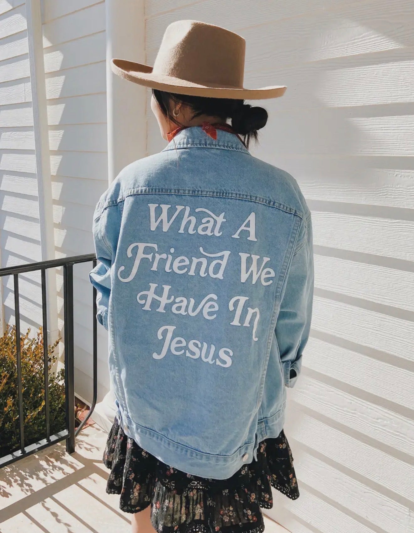 Woman's What A Friend Jean Jacket