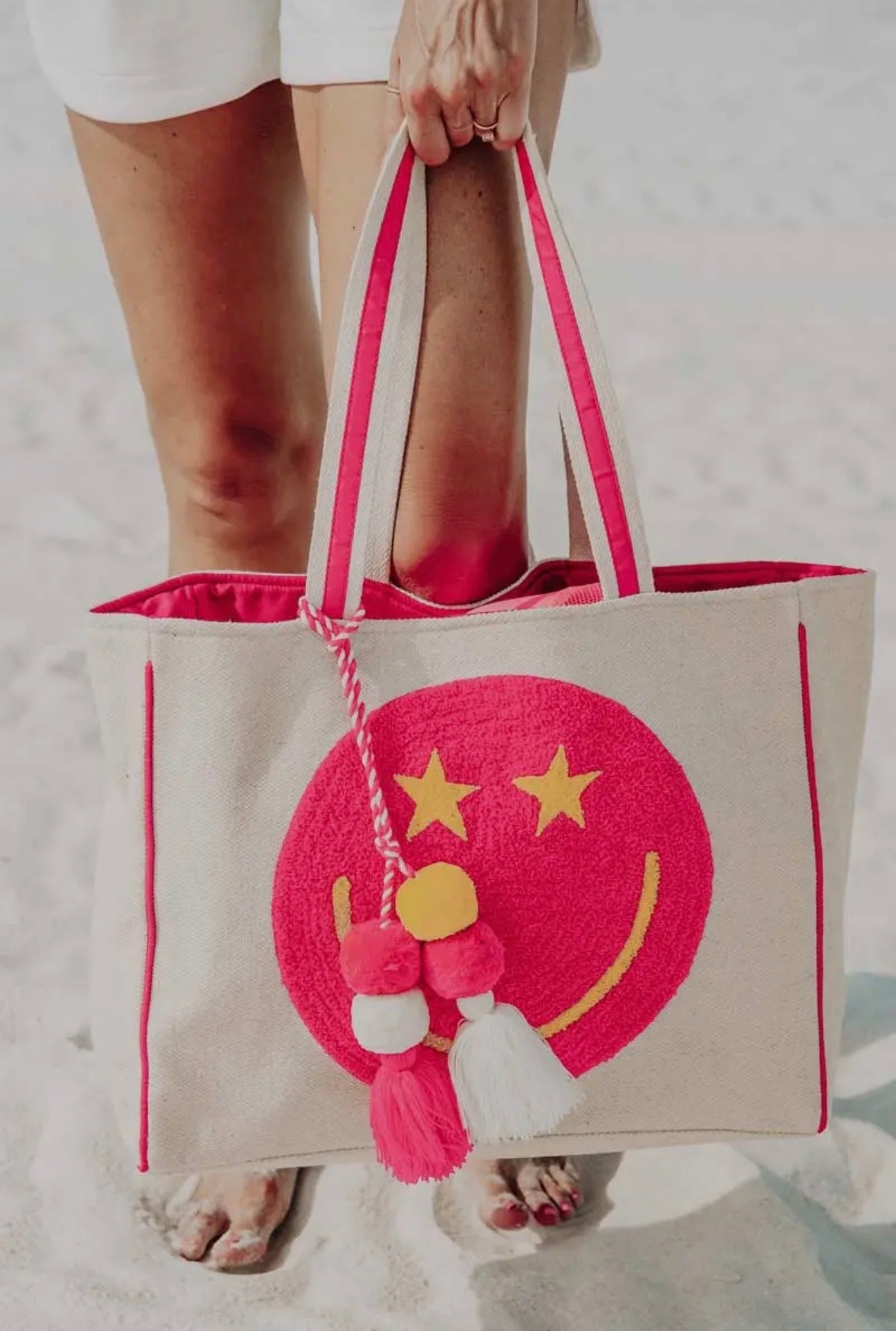 Happy Face Tote Bag