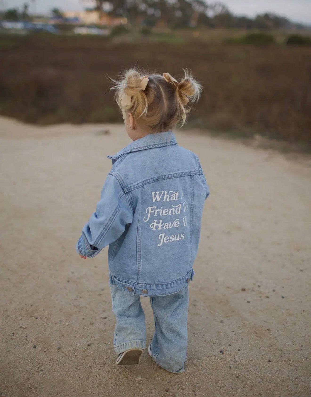 Youth, What A Friend We Have In Jesus Jean Jacket w/ 6 Small Stars