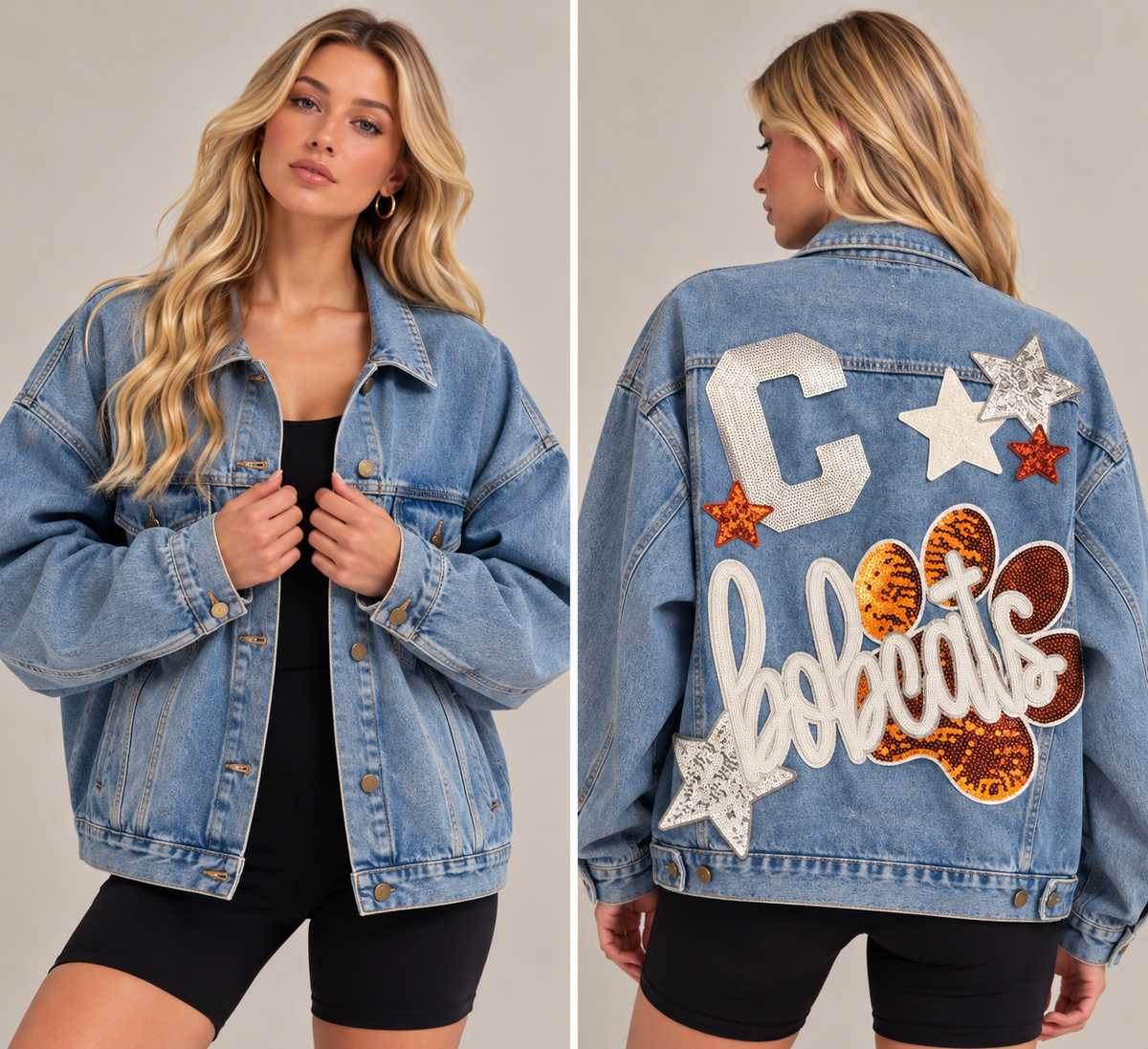 Game Day Jean Jacket