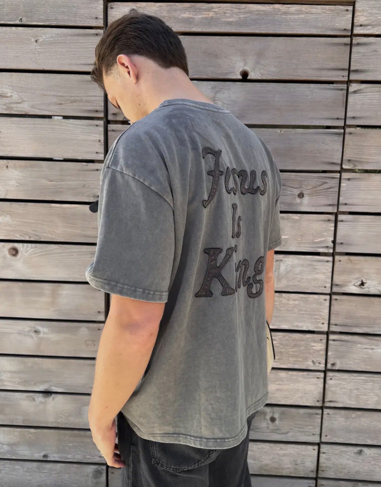 Adult, Not Sorry. Jesus is King Heavyweight Tee