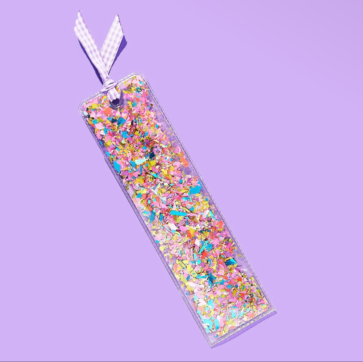 Taylor Elliott Bookmark - Happy Confetti