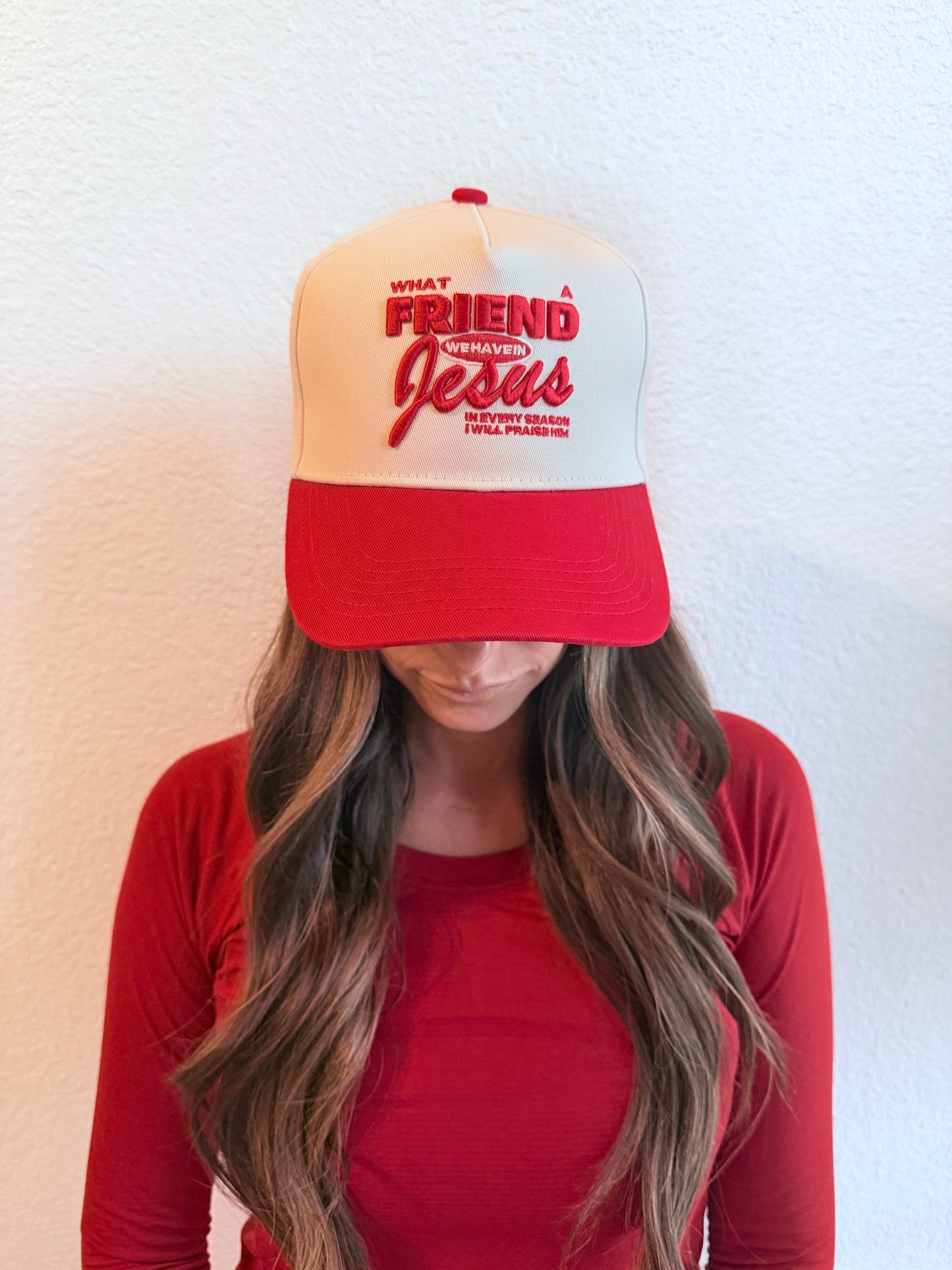 What A Friend We Have in Jesus Trucker Hat