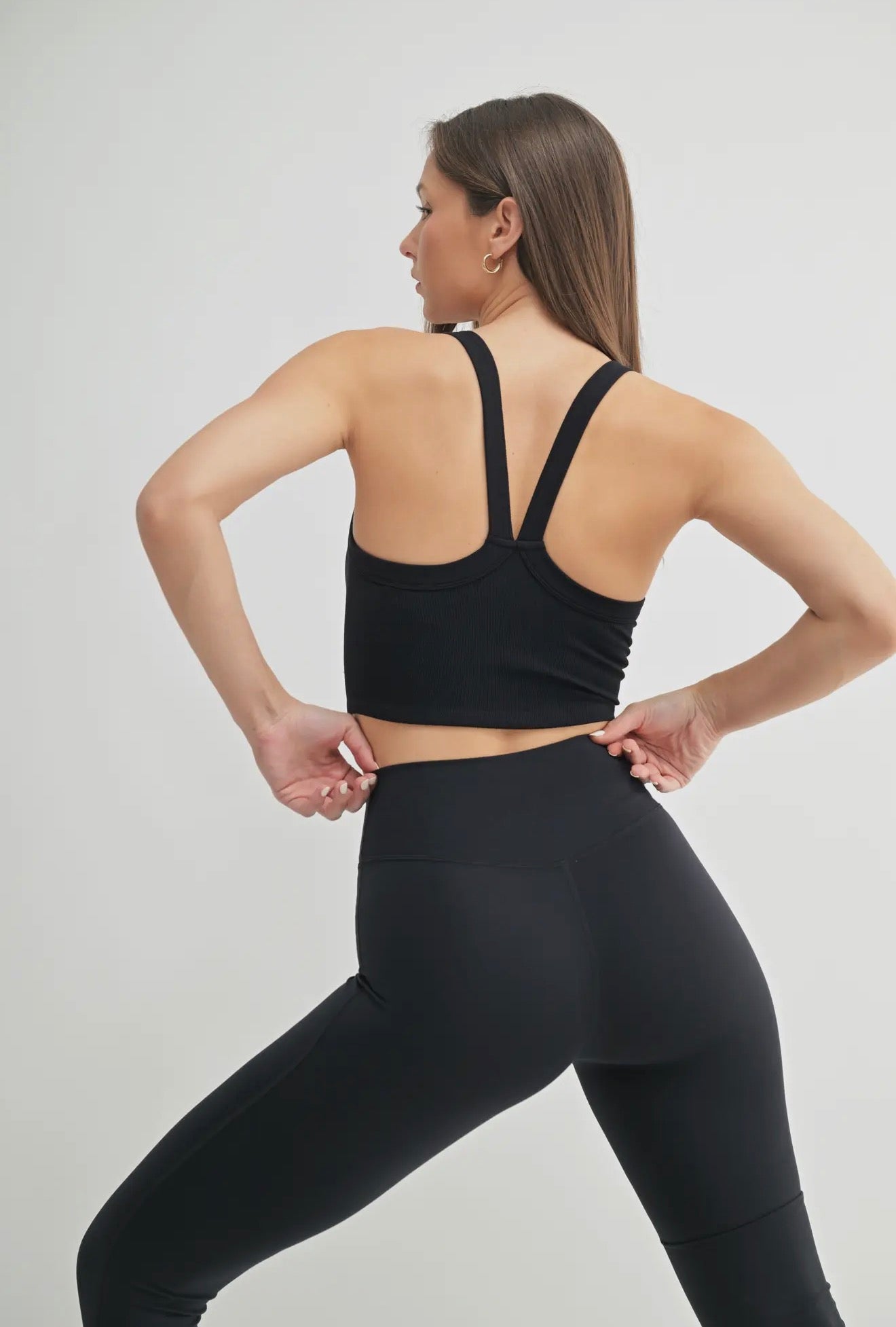Woman's Black Seamless Cami