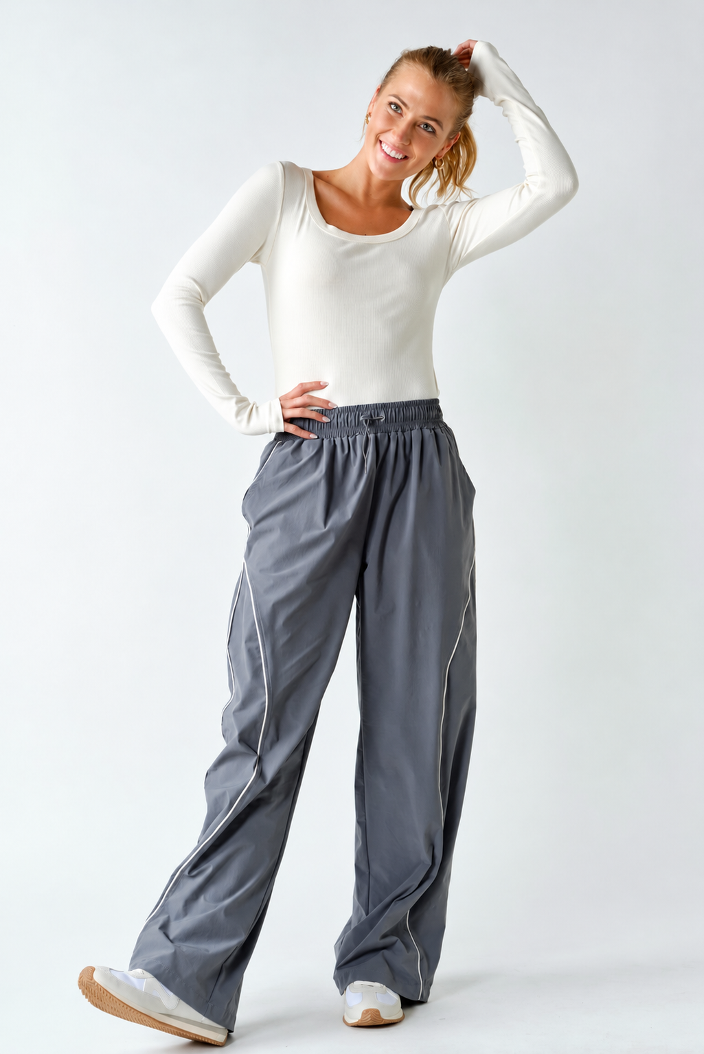 Grey Classic Track Pant