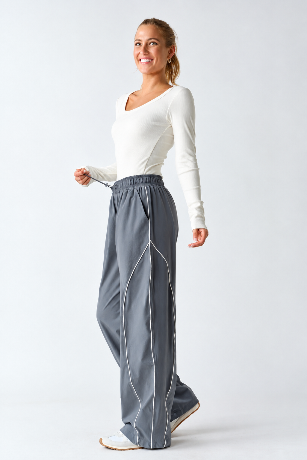 Grey Classic Track Pant