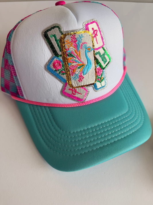 Mahjong Trucker Hat