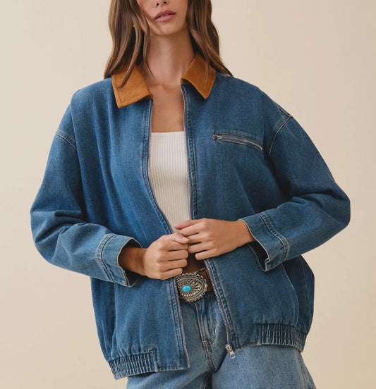 Corduroy Jean Jacket