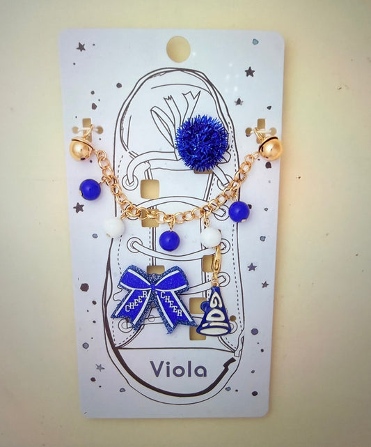 Game Day Shoe Charm with Assorted Charms