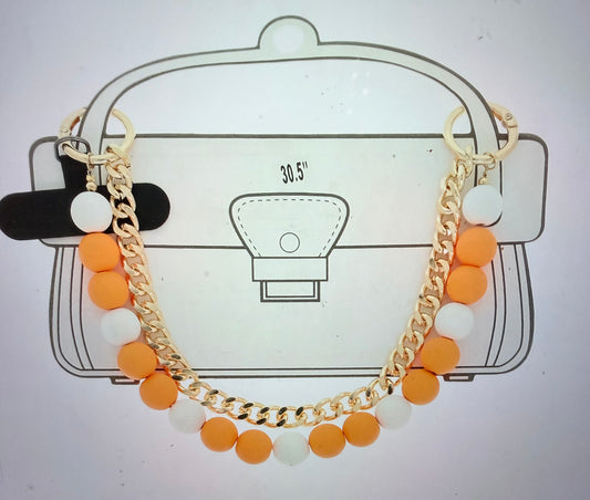 Game Day Dual Strand Bag Charm